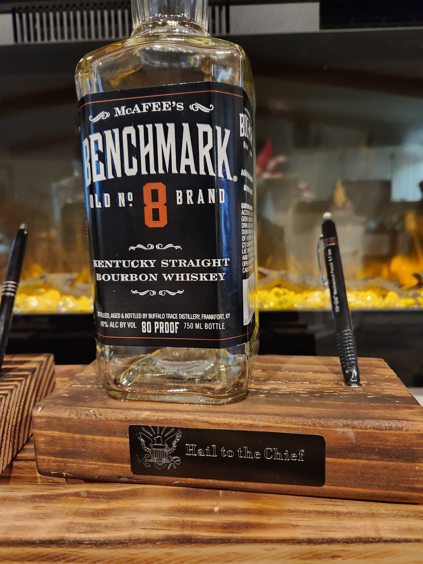 Liquor bottle light