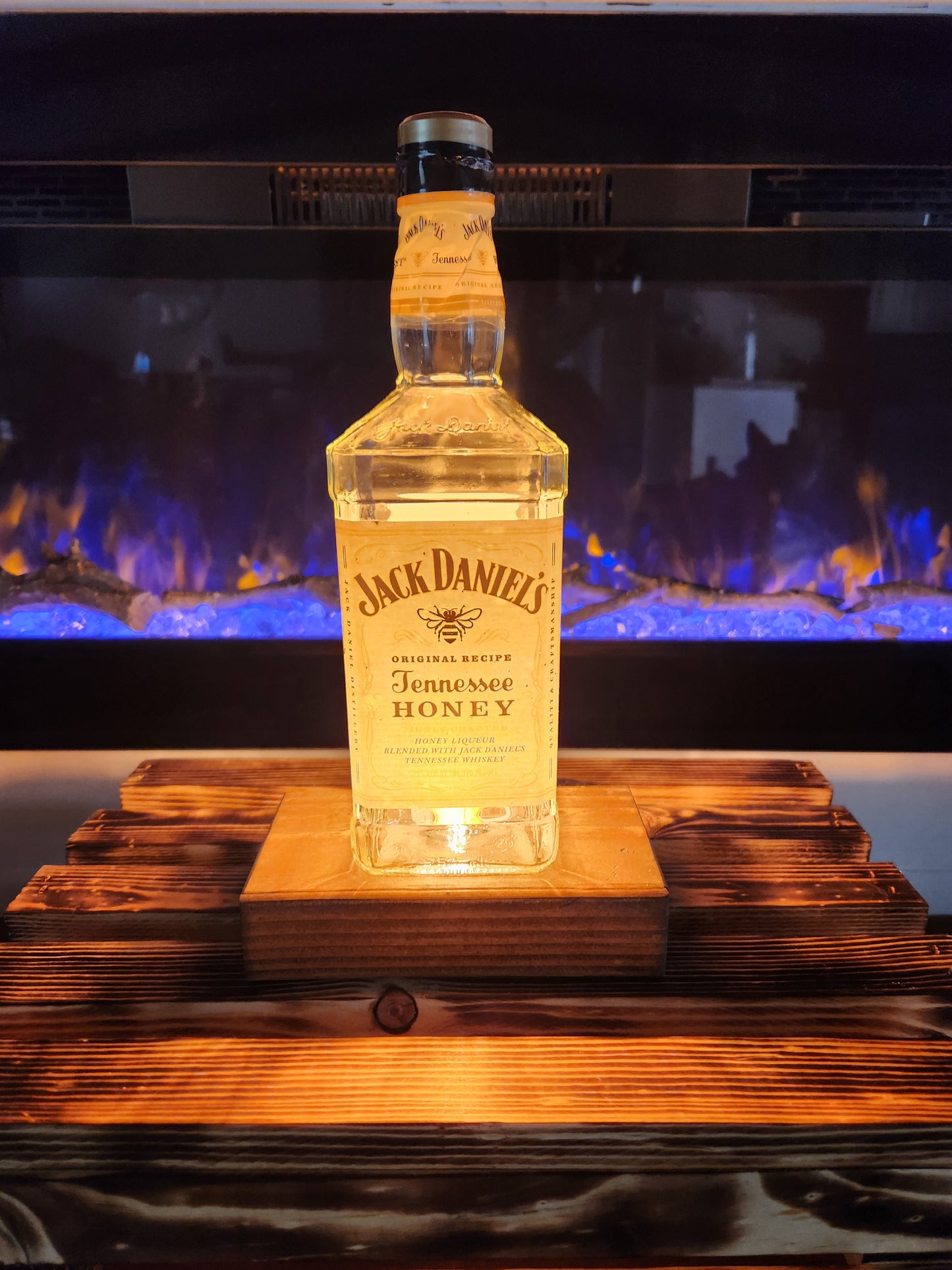Liquor bottle light