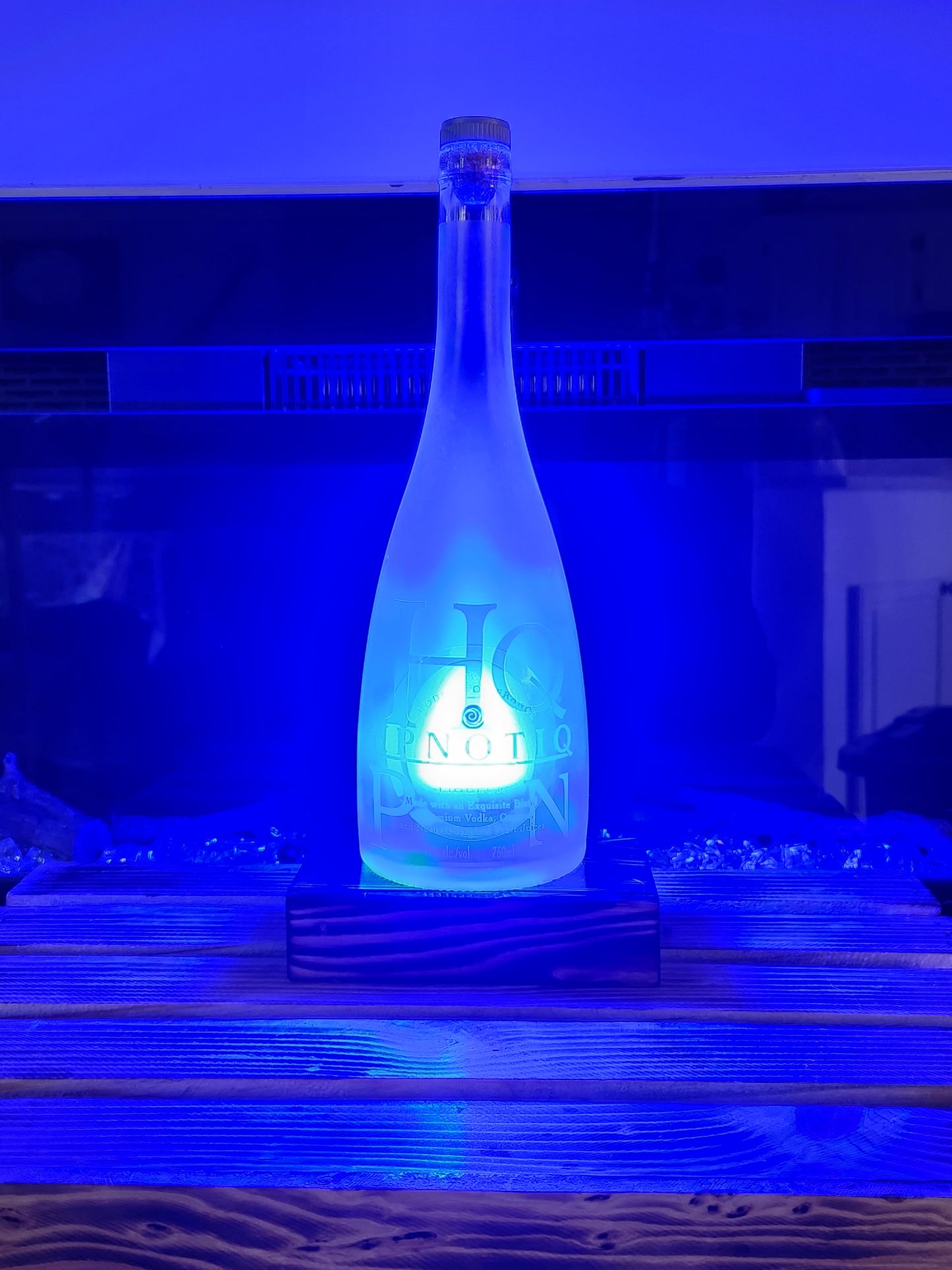 Liquor bottle light