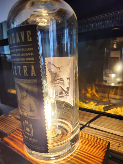 Liquor bottle light
