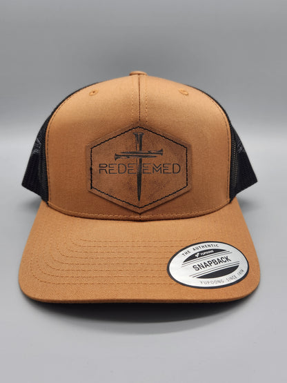 Snap Back Hat Black and Gray