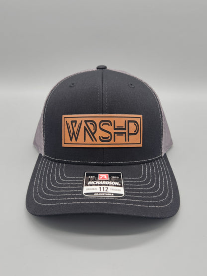Snap Back Hat Black and Gray