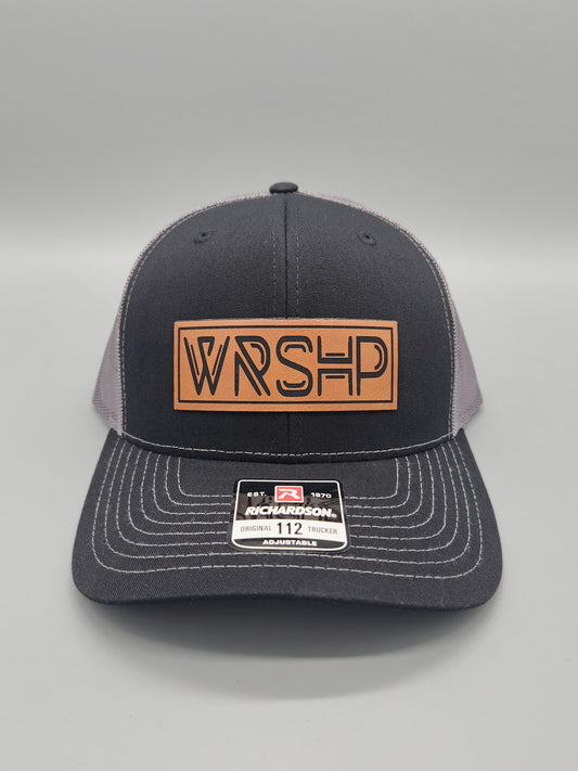 Snap Back Hat Black and Gray