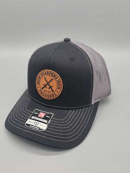 Snap Back Hat Black and Gray