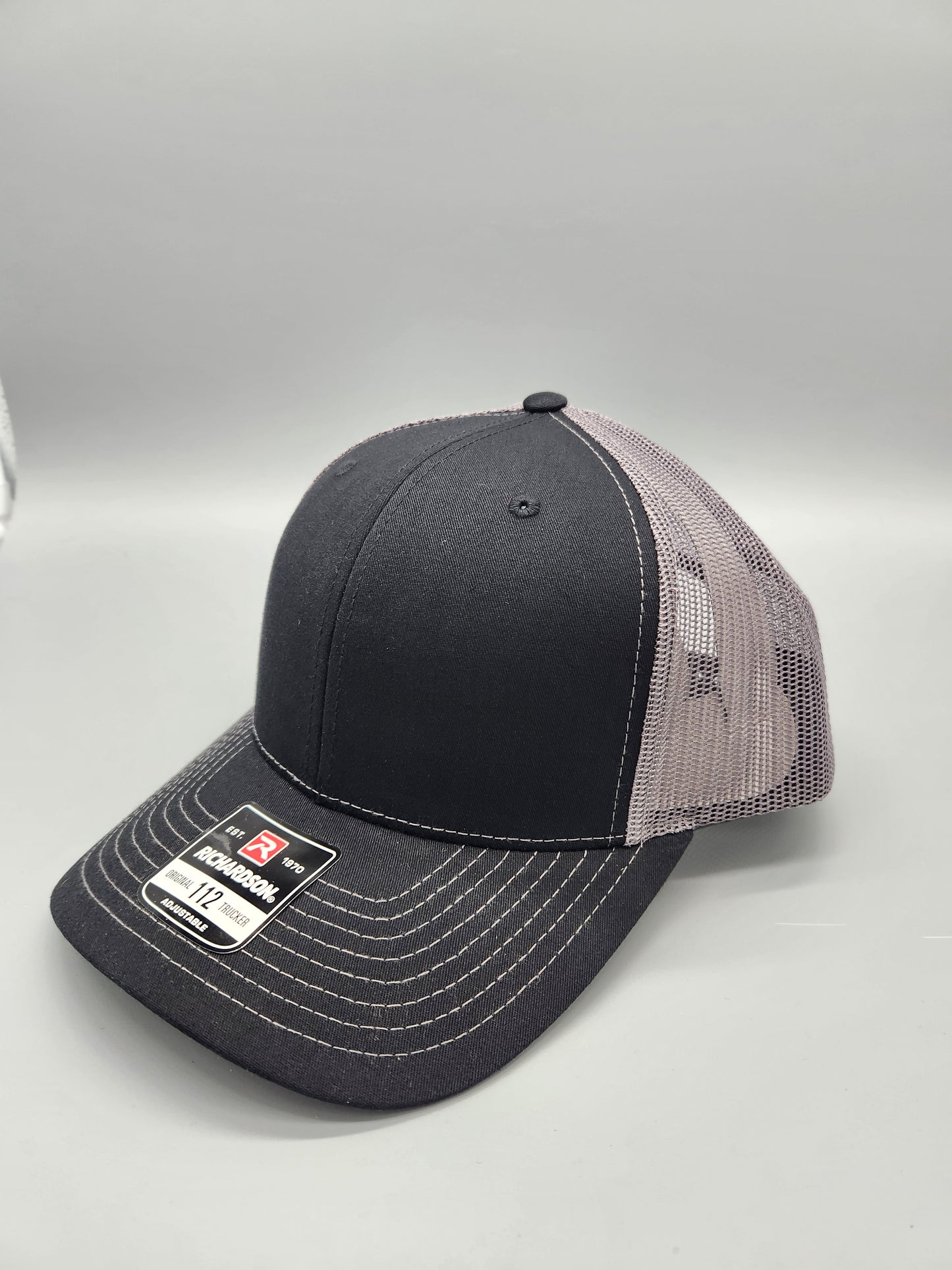 Snap Back Hat Black and Gray