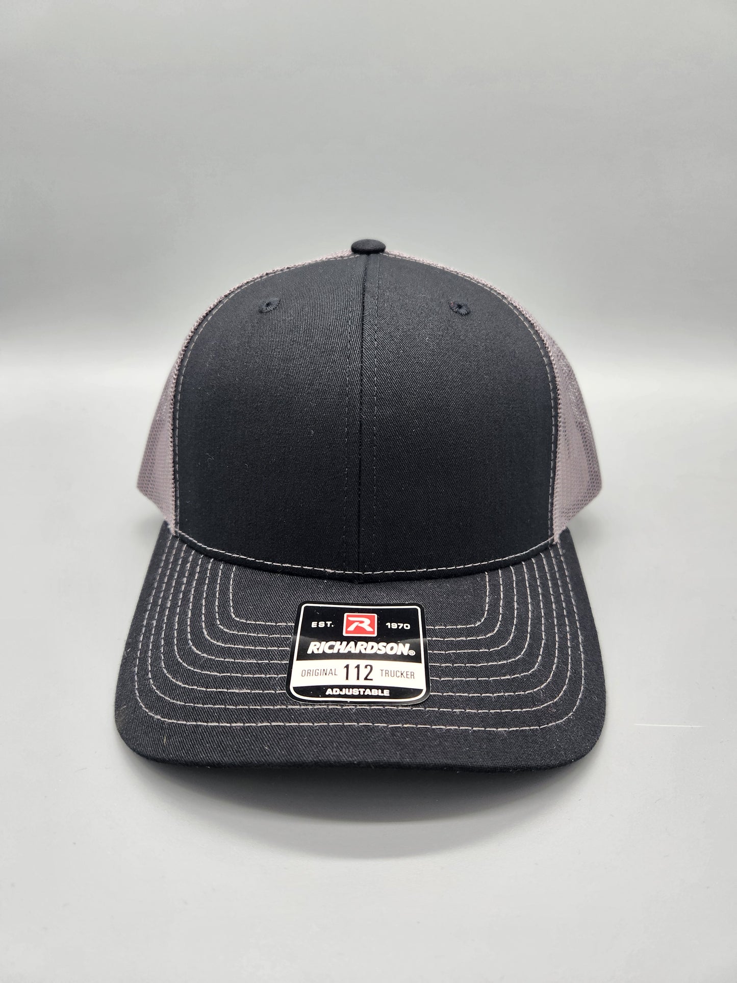Snap Back Hat Black and Gray