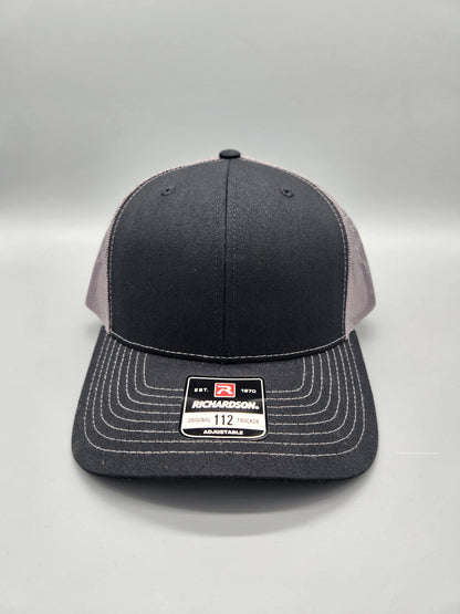 Snap Back Hat Black and Gray