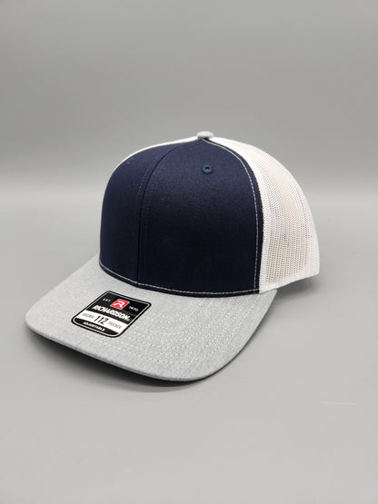 Snapback Navy Blue and White