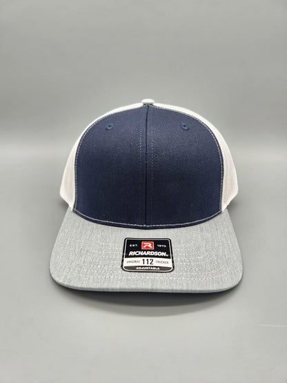 Snapback Navy Blue and White