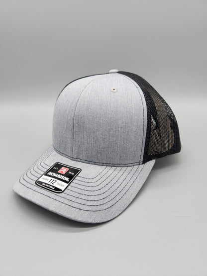 SnapBack Hat Gray and Black