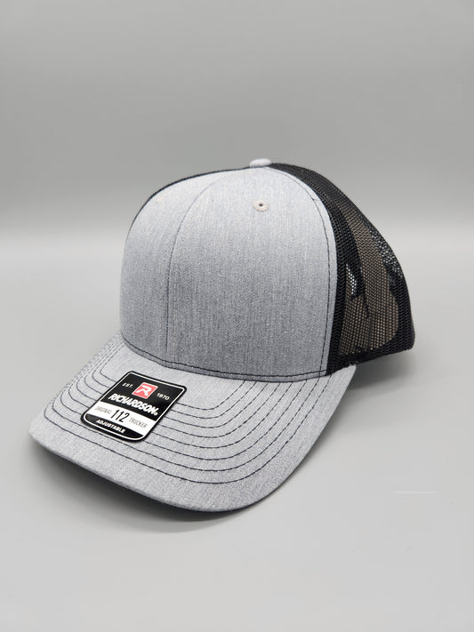 SnapBack Hat Gray and Black